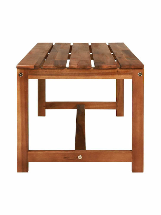 Outdoor Living Room Set 4 Pieces Acacia