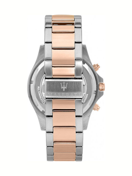Maserati Men's Watch 44mm Chronograph Battery Pink Gold