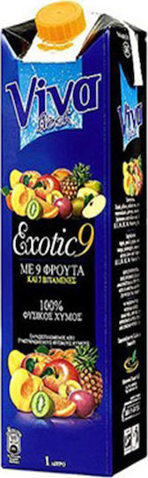 Viva Сок Exotic 9 Плода Без захар 1000мл 1бр