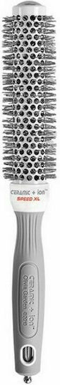 Olivia Garden Ceramic+ Ion Speed XL Brush Hair White 25mm