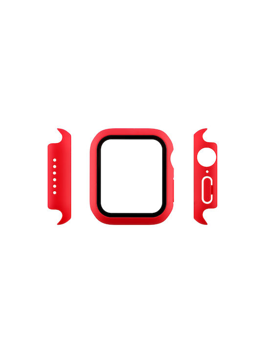 Volte-Tel Edge Cover with Key Πλαστική Θήκη με Τζαμάκι σε χρώμα για Apple Watch 44mm Volte-Tel Edge Cover with Key Πλαστική Θήκη με Τζαμάκι σε χρώμα για Apple Watch 44mm