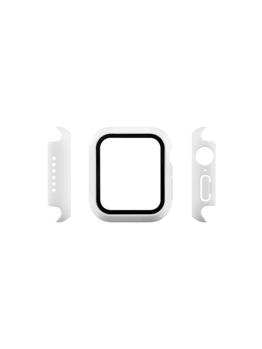 Volte-Tel Edge Cover with Key Πλαστική Θήκη με Τζαμάκι σε χρώμα για Apple Watch 45mm Volte-Tel Edge Cover with Key Πλαστική Θήκη με Τζαμάκι σε χρώμα για Apple Watch 45mm