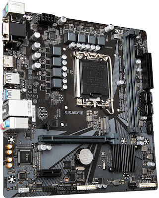Gigabyte H610M H DDR4 rev. 1.0 Motherboard Micro ATX με Intel 1700 Socket