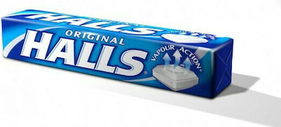 Halls Καραμέλες Original με Γεύση Μέντα Χωρίς Ζάχαρη 32gr