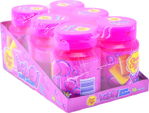 Chupa Chups 16 Chewing gum Big Babol Sugar Free 6pcs