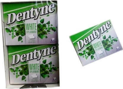 Dentyne Τσίχλες με Γεύση White Δυόσμος Χωρίς Προσθήκη Ζάχαρης 14τμχ 16.8gr