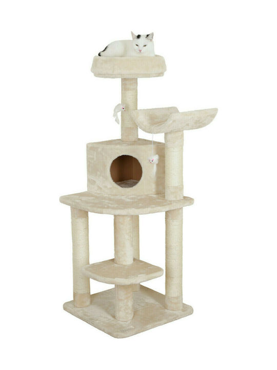 Kerbl Zirkonia Cat Scratching Post Cat Tree in Bej Color 81621