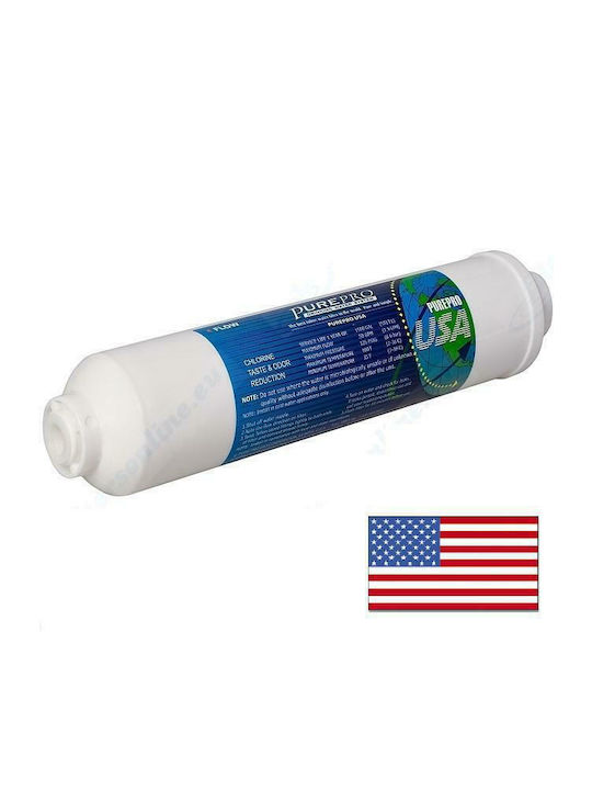 Pure Pro In Line Granular Activated Carbon External Replacement Water Filter for LG / General Electric / Whirlpool / Samsung / Siemens / Bosch / Daewoo / Miele / Liebherr / Morris / AEG / Ariston / Electrolux / Haier / Hitachi / Neff Refrigerator