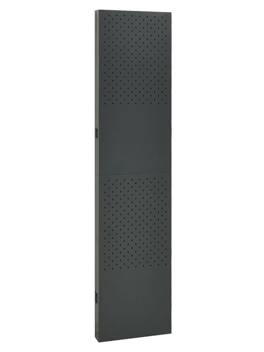 vidaXL Dekorativer Paravent Metall mit 4 Blättern 160x180cm