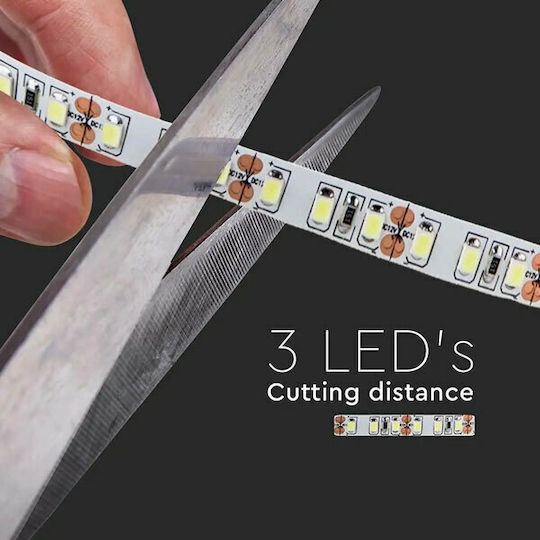 V-TAC LED-Streifen 24V Natürliches Weiß Licht 5m Typ SMD2835