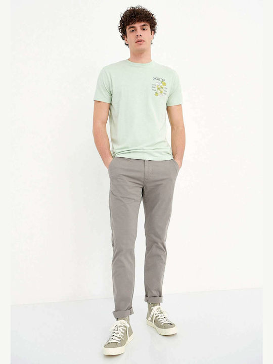 Funky Buddha Pantaloni Chino Gri