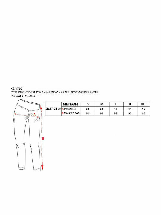 Women's Long Training Legging Navy Blue