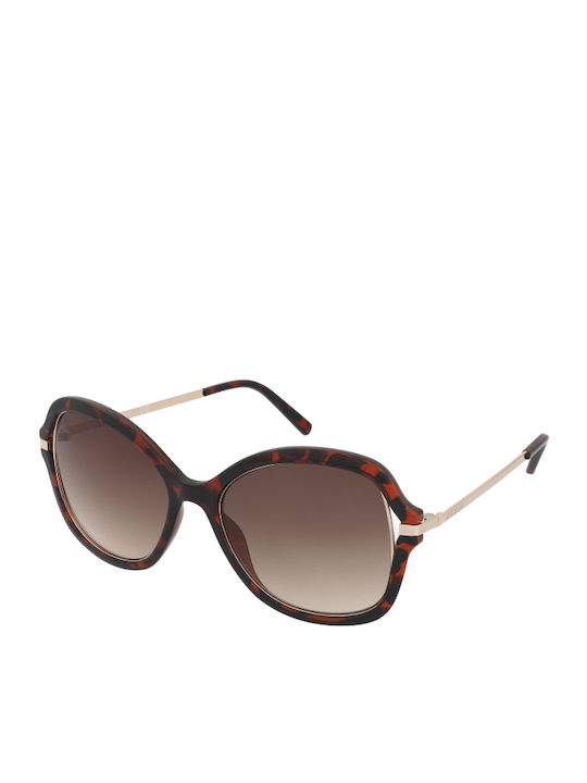 Guess Women's Sunglasses with Brown Tartaruga Frame and Brown Gradient Lens GF0352 52F