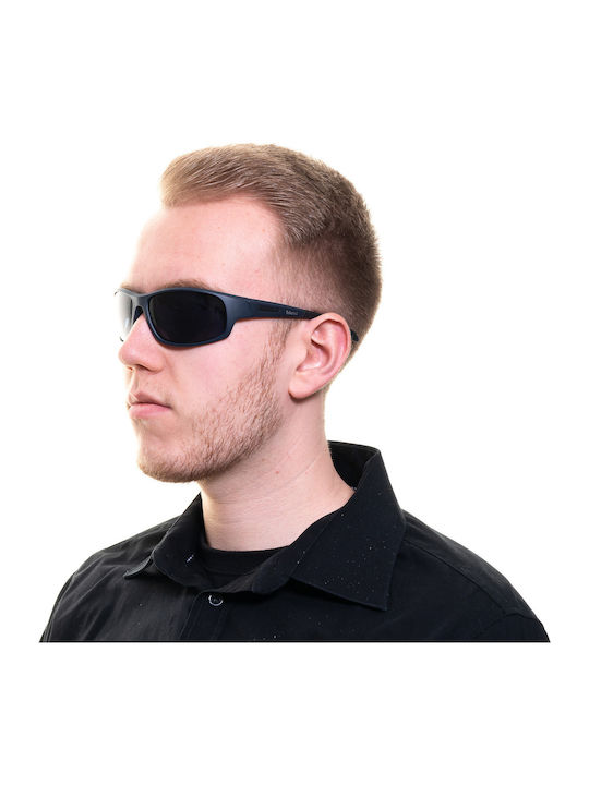 Timberland Men's Sunglasses with Navy Blue Plastic Frame and Blue Lens TB7189 91V