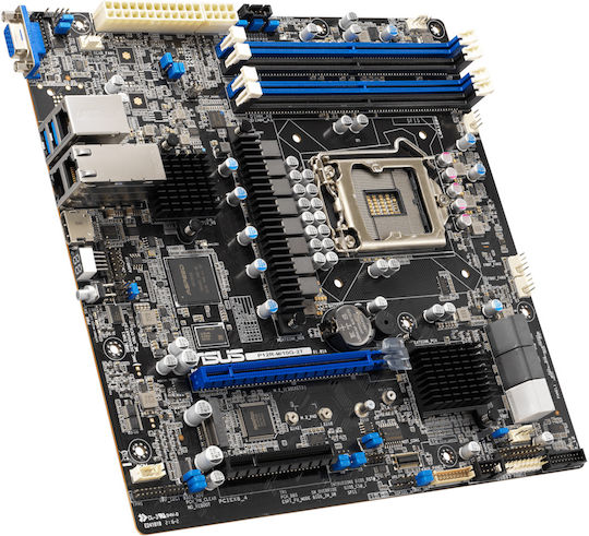 P12R-M-10G-2T Motherboard Micro ATX με Intel 1200 Socket 90SB0AC0-M0UAY0