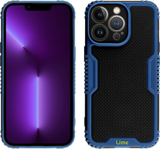 Lime Armadillo Camera Guard Back Cover Πλαστικό Μπλε (iPhone 13 Pro Max)