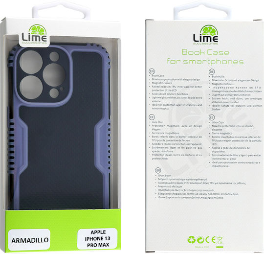 Lime Armadillo Camera Guard Umschlag Rückseite Kunststoff Air Force Blue (iPhone 13 Pro Max)