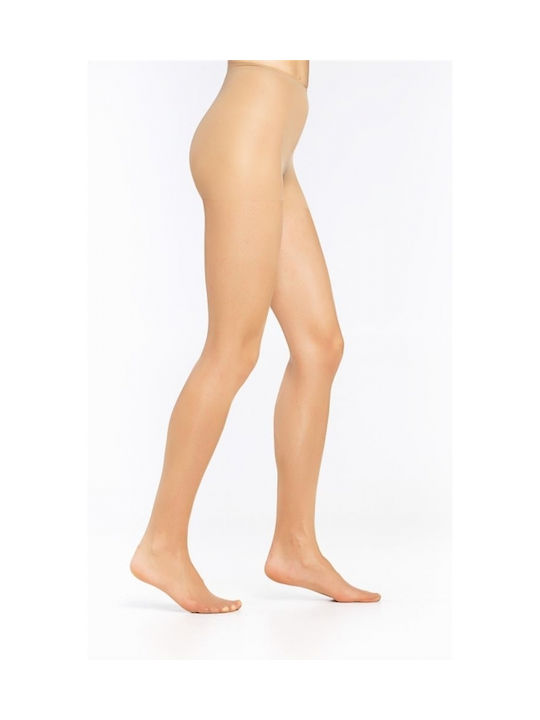 Belvia 213 Women's Pantyhose Sheer 15 Den Beige