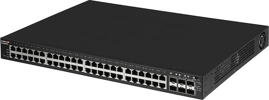 Edimax GS-5654PLX v2 Comutator PoE+ L2 negestionat cu 48 de porturi Ethernet Gigabit (1 Gbps) și 6 porturi SFP