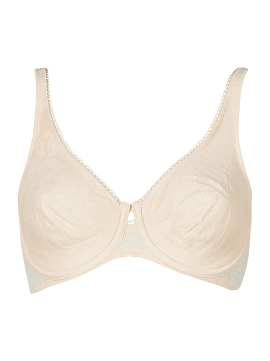 Wild Rose Sensation Bra without Padding Underwire Beige
