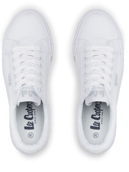 Γυναικεία Flatforms Sneakers Λευκά