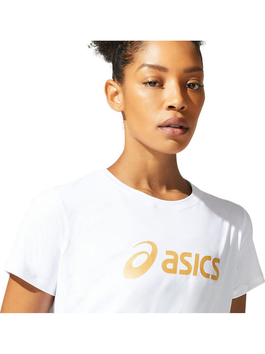 Sakura Women's T-shirt Fast Drying White
