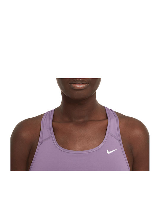 Swoosh Γυναικείο Αθλητικό Μπουστάκι Μωβ