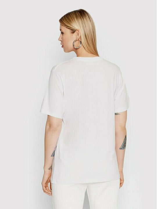 Jack & Jones Women's T-shirt Bright White/Green