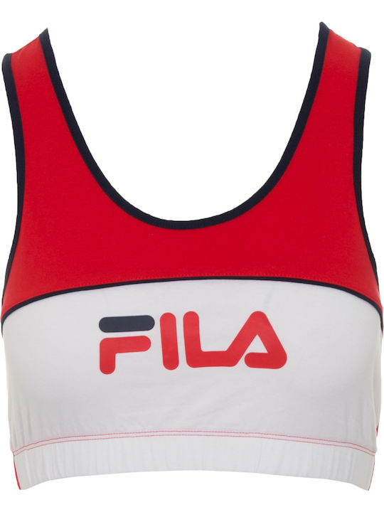 Poesia Women's Sports Bra without Padding Red