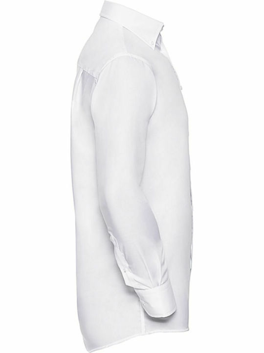 Long Sleeve Cotton Shirt White