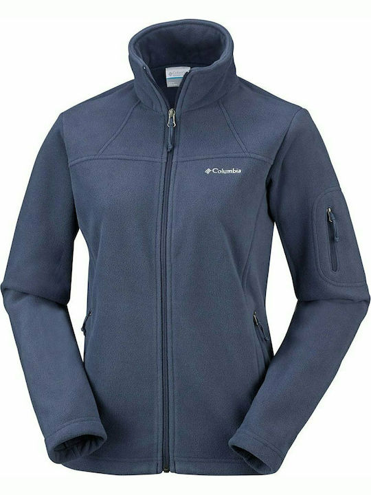 Fast Trek II Women's Cardigan with Zipper Blue
