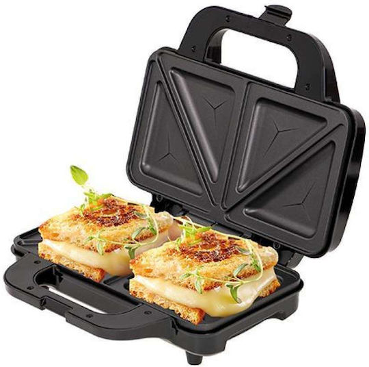 Adler Sandwich Maker for for 2 Sandwiches Sandwiches 1300W Inox