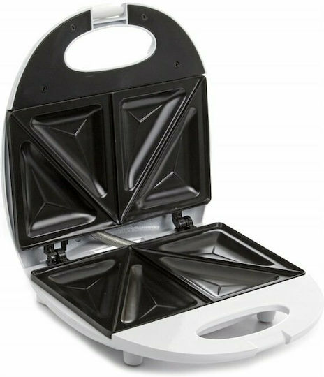 Ravanson OP-7010B Sandwichmaker für for 2 Sandwiches Sandwiches 750W Weiß