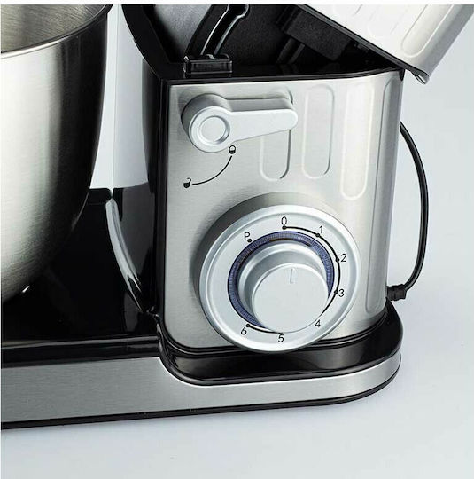 Bormann Elite BHA1900 030430 Стенд миксер 1300W с Неръждаема Купа 5лт