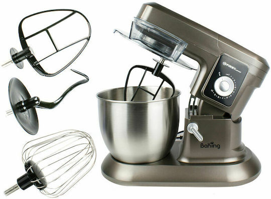 First Austria FA5259 Stand Mixer 1200W with Stainless Mixing Bowl 6.5lt