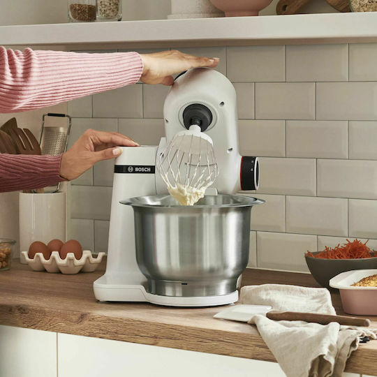 Bosch Κουζινομηχανή 700W με Ανοξείδωτο Κάδο 3.8lt