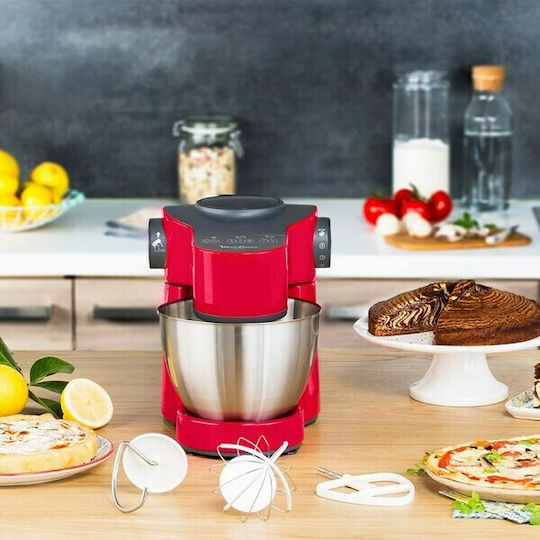 Moulinex Wizzo Κουζινομηχανή 1000W με Ανοξείδωτο Κάδο 4lt