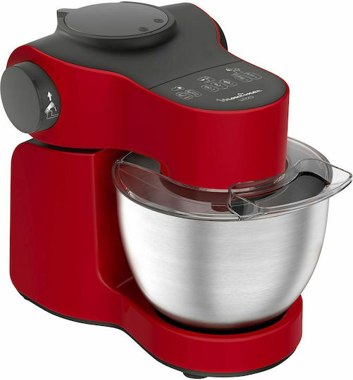 Moulinex Wizzo Κουζινομηχανή 1000W με Ανοξείδωτο Κάδο 4lt