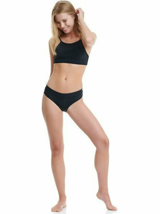 Bikini Slip Μαύρο
