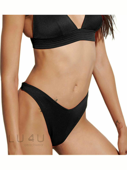Bikini Brasilien Schwarz