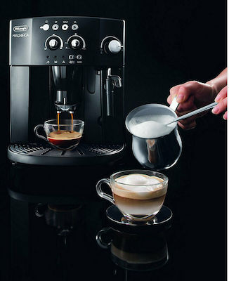 De'Longhi Magnifica ESAM 4000 Αυτόματη Μηχανή Espresso 1450W Πίεσης 15bar με Μύλο Άλεσης Μαύρη