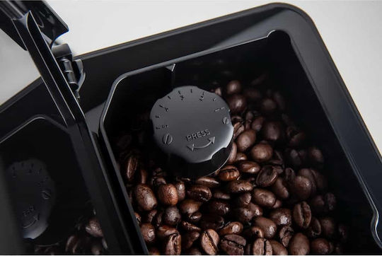 Gaggia Magenta Milk Αυτόματη Μηχανή Espresso 1900W Πίεσης 15bar για Cappuccino με Μύλο Άλεσης Μαύρη RI8707/01