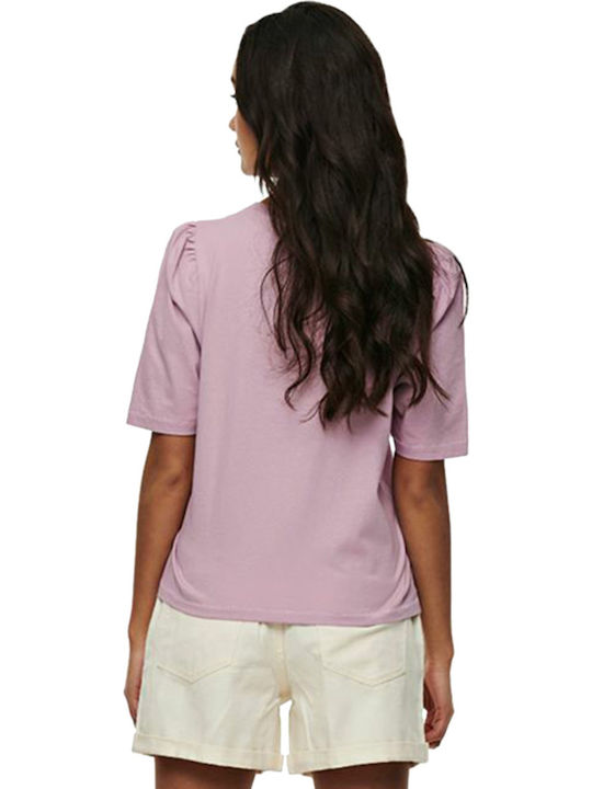 Only Women's T-shirt Mauve Shadows