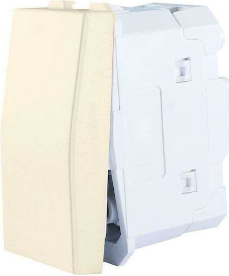 Geyer Front Plate Wall Push Staircase Button without Frame Beige 730102S