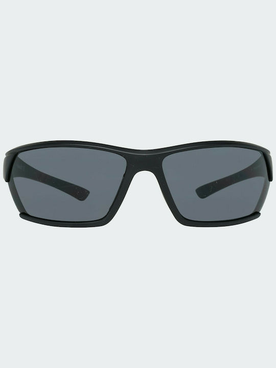 Timberland Men's Sunglasses with Black Plastic Frame and Black Lens TB7188 02A