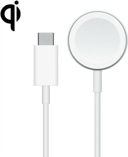 Wiwu M9 Magnetic Wireless Charger Λευκό (Apple Watch)