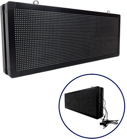 GloboStar Κυλιόμενη Πινακίδα LED Διπλής Όψης Αδιάβροχη 104x40cm RGB