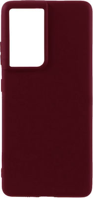 Senso Soft Touch Silicone Back Cover Burgundy (Galaxy A52 / A52s)