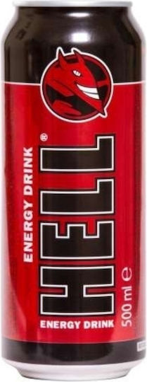Hell Classic Energy-Drink mit Kohlensäure in Kiste 500ml