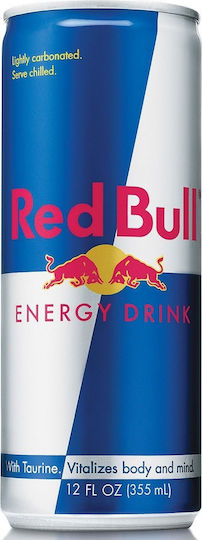 Red Bull Energy Drink με Ανθρακικό σε Κουτί 355ml